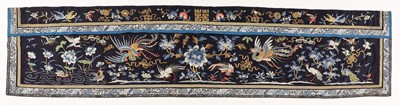 Lot 242 - A Chinese altar front textile