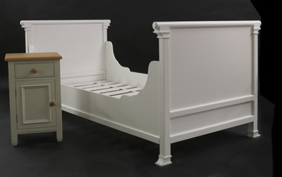 Lot 407 - A Neptune 'Chichester' painted bedside table