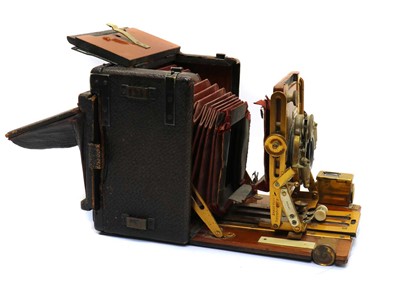 Lot 244A - A Sanderson quarter plate camera