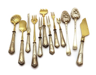 Lot 72 - A pair of George III silver spoons