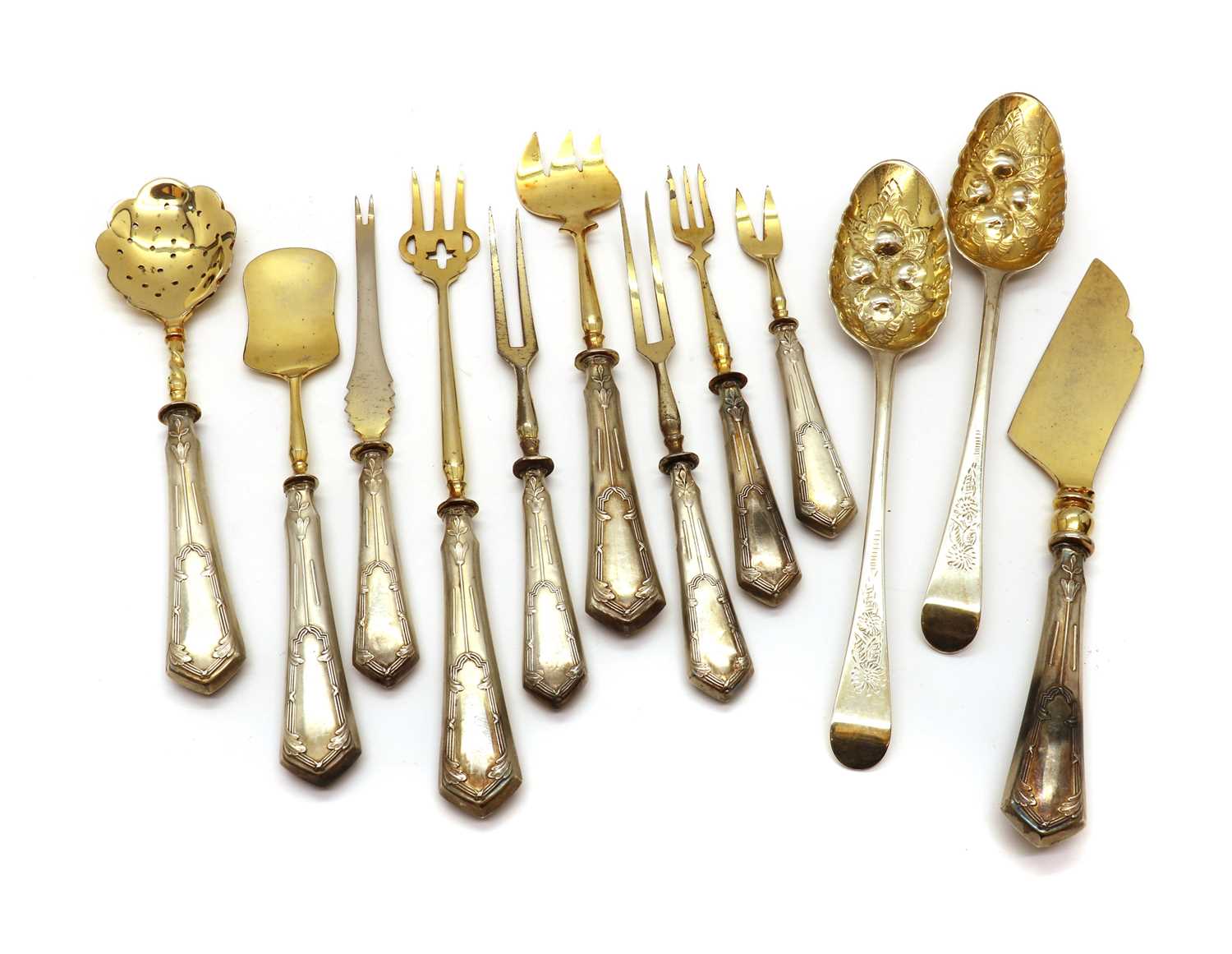 Lot 72 - A pair of George III silver spoons