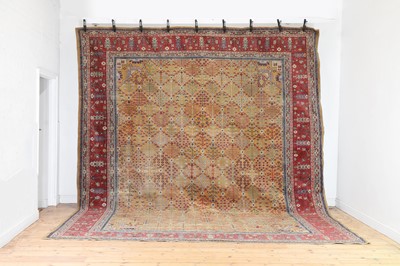 Lot 416 - A Persian wool carpet