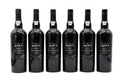 Lot 193 - Dows, Vintage Port, 2007 (6, OWC)