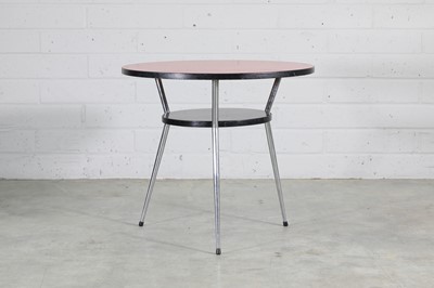 Lot 550 - A Formica table in the manner of Gio Ponti