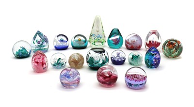 Lot 191 - A collection of boxed Caithness glass paperweights