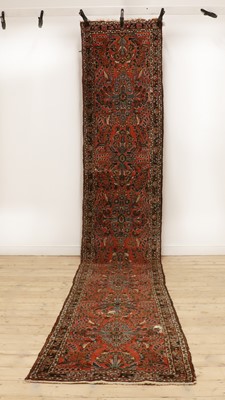 Lot 370 - A hand knotted Persian runner