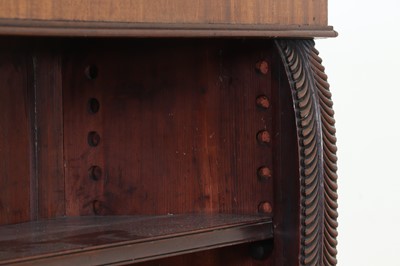 Lot 47 - A George IV mahogany low open bookcase