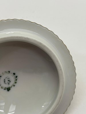 Lot 129 - A Royal Copenhagen 'Flora Danica' porcelain chocolate cup, cover and saucer