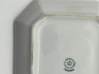 Lot 129 - A Royal Copenhagen 'Flora Danica' porcelain chocolate cup, cover and saucer