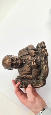 Lot 137 - A pair of Winston Churchill bookends