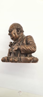 Lot 137 - A pair of Winston Churchill bookends