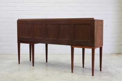 Lot 177 - An Art Deco mahogany and inlaid sideboard