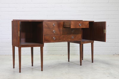 Lot 177 - An Art Deco mahogany and inlaid sideboard