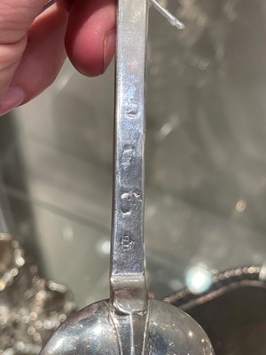 Lot 102 - A Charles II East Anglian provincial silver trefid spoon