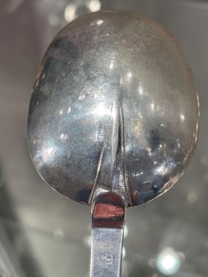 Lot 102 - A Charles II East Anglian provincial silver trefid spoon