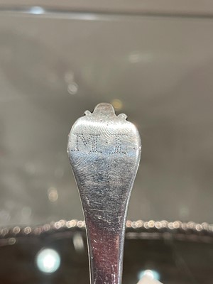 Lot 105 - A William III East Anglian provincial silver trefid spoon