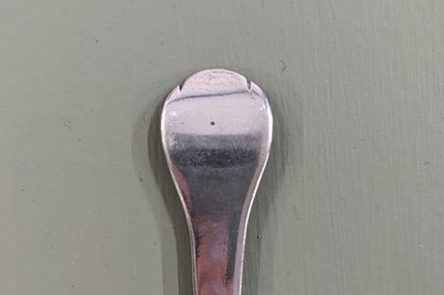 Lot 103 - A Charles II East Anglian provincial silver trefid spoon