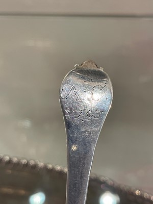 Lot 107 - A William III East Anglian provincial silver trefid spoon