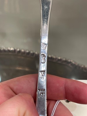 Lot 107 - A William III East Anglian provincial silver trefid spoon