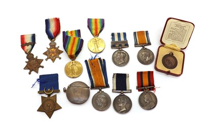 Lot 126A - A group of Victorian and later medals awarded to H Middleton