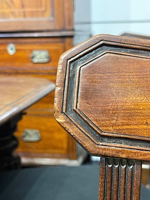 Lot 300 - A set of twelve George III mahogany dining chairs