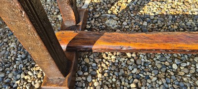 Lot 310 - An oak refectory table