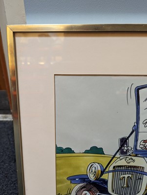 Lot 239 - A Tetley Tea advertising cartoon