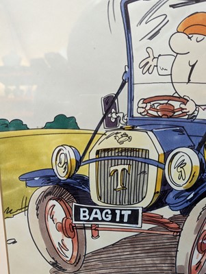 Lot 239 - A Tetley Tea advertising cartoon