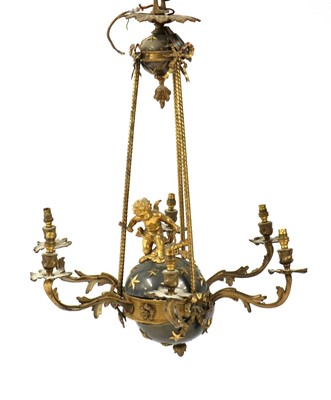 Lot 514a - A large French Empire style electrolier