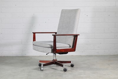 Lot 463 - A Danish 'Model 419' rosewood desk chair