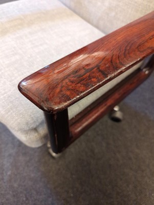 Lot 463 - A Danish 'Model 419' rosewood desk chair