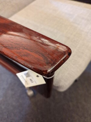 Lot 463 - A Danish 'Model 419' rosewood desk chair