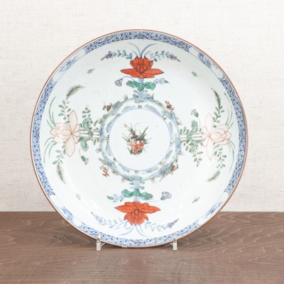 Lot 72 - A Chinese doucai plate