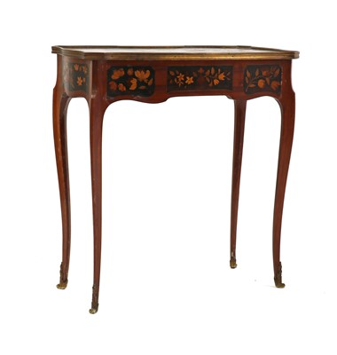 Lot 322 - A French transitional style kingwood poudreuse