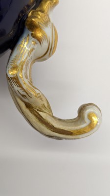 Lot 119 - A pair of Limoges enamel vases