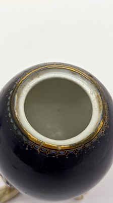 Lot 119 - A pair of Limoges enamel vases