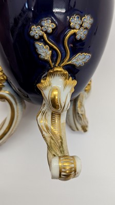 Lot 119 - A pair of Limoges enamel vases