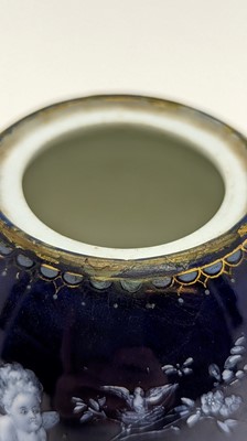 Lot 119 - A pair of Limoges enamel vases