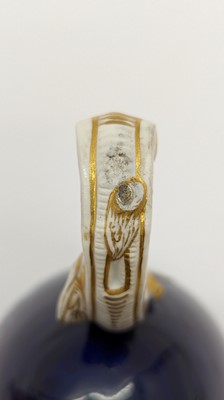 Lot 119 - A pair of Limoges enamel vases