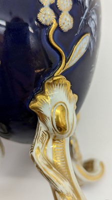 Lot 119 - A pair of Limoges enamel vases