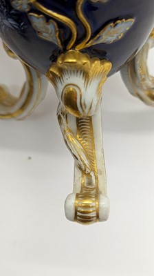 Lot 119 - A pair of Limoges enamel vases