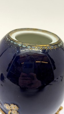 Lot 119 - A pair of Limoges enamel vases