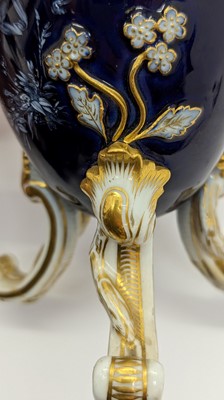 Lot 119 - A pair of Limoges enamel vases