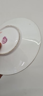 Lot 211 - A Royal Worcester porcelain cup and saucer