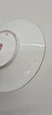 Lot 211 - A Royal Worcester porcelain cup and saucer