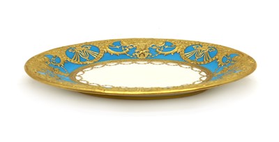 Lot 128 - A Minton porcelain side plate