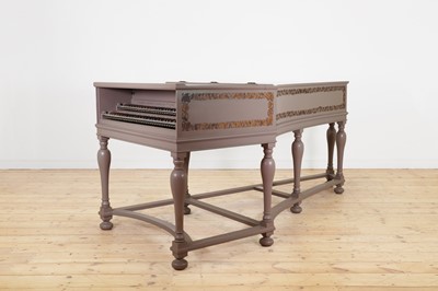 Lot 360 - A double manual harpsichord by Joop Klinkhamer of Amsterdam
