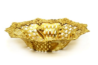 Lot 10 - A 9ct gold bonbon dish