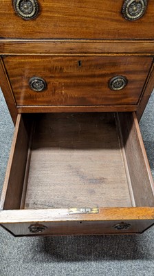 Lot 428 - A Victorian pedestal desk