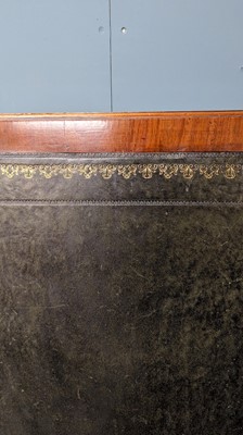 Lot 428 - A Victorian pedestal desk